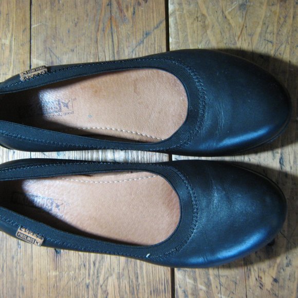 PIKOLINOS Black Wedges - Picture 1 of 8